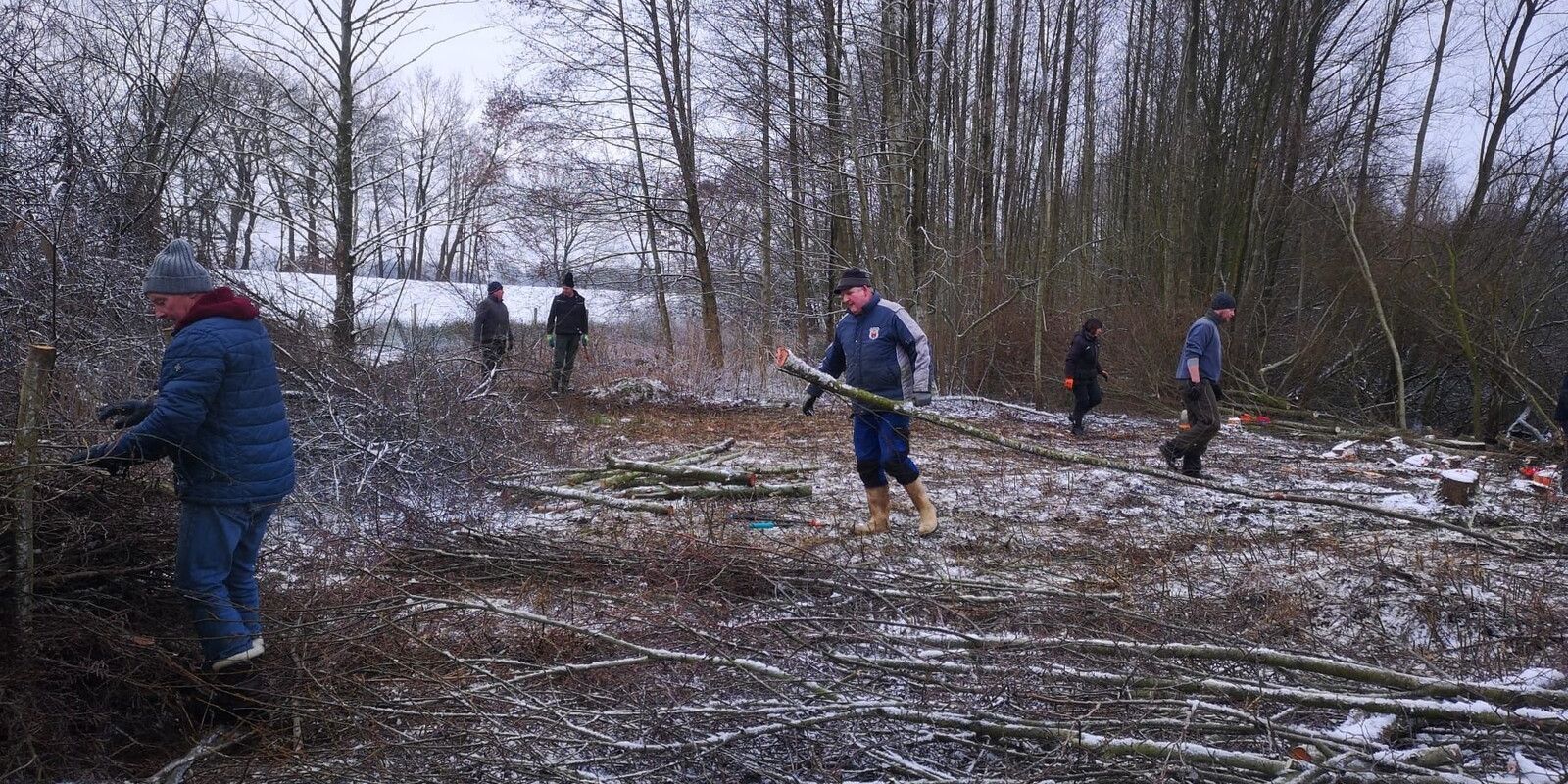 Nächster Arbeitsdienst am 18. Januar am Untersten Weg
