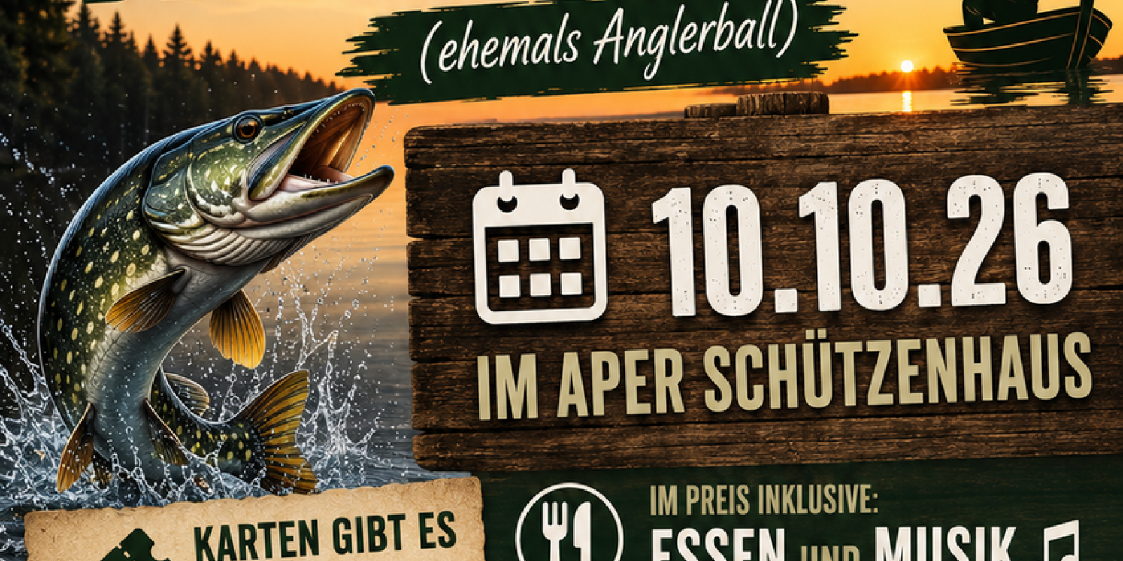 Party des Anglers – jetzt Tickets sichern!