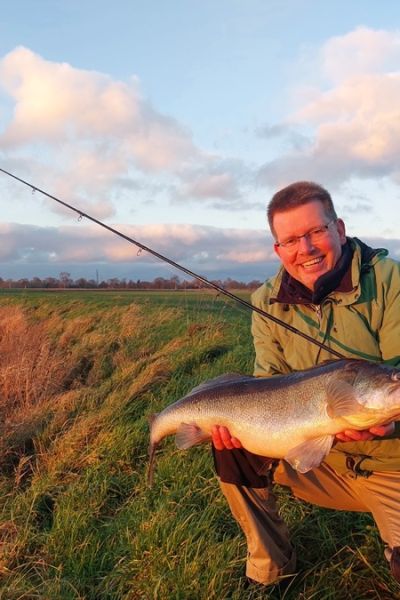 Stefan Töpfel mit Zander