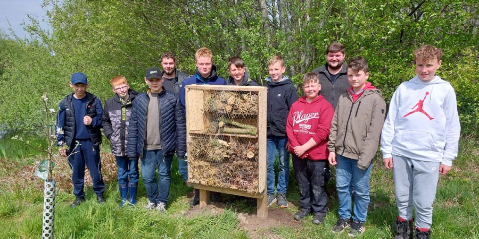 Neues Insektenhotel