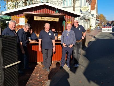 Räucherteam auf dem Aper Markt 26.-27.10.2024